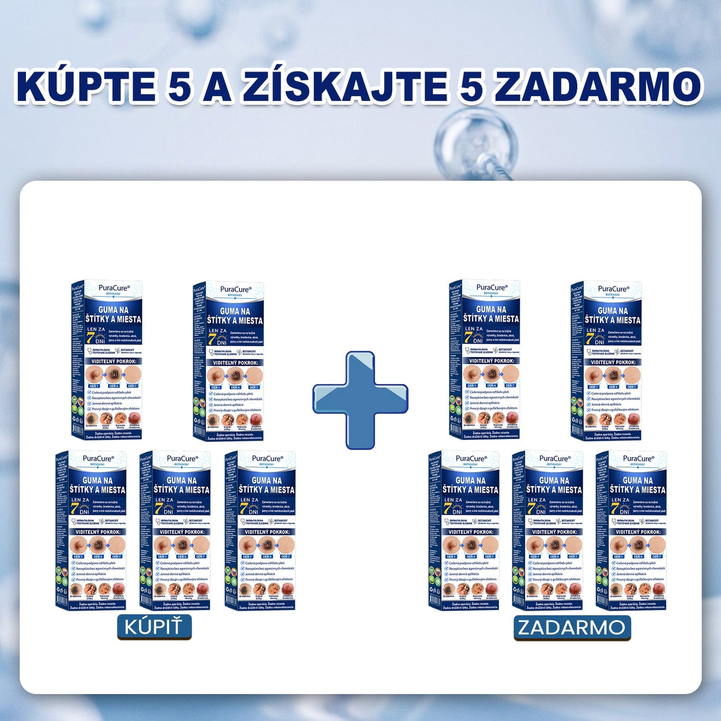 PuraCure® 👩‍⚕️ 7-dňové pero na odstraňovanie kožných výrastkov a znamienok – bezbolestný a bez jaziev, profesionálny valčekový aplikátor