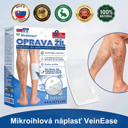 👨‍⚕️✅ Medistart® VeinRepair – mikrotűs ápoló tapasz ⚡ Azonnali megkönnyebbülés, hosszan tartó eredmény