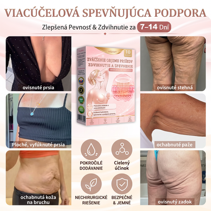 💕HISKIN® mikroihličkové náplasti na podporu plnšieho pevnejšieho a pozdvihnutejšieho vzhľadu poprsia a krajších kontúr | Jednoduchá každodenná starostlivosť o dekolt ✨